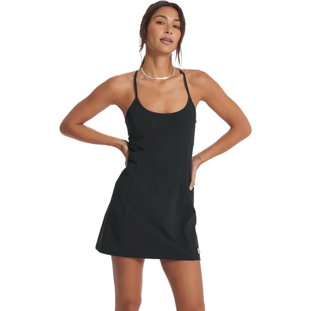 New Vuori One Shot Tennis Dress in Black Size XL
